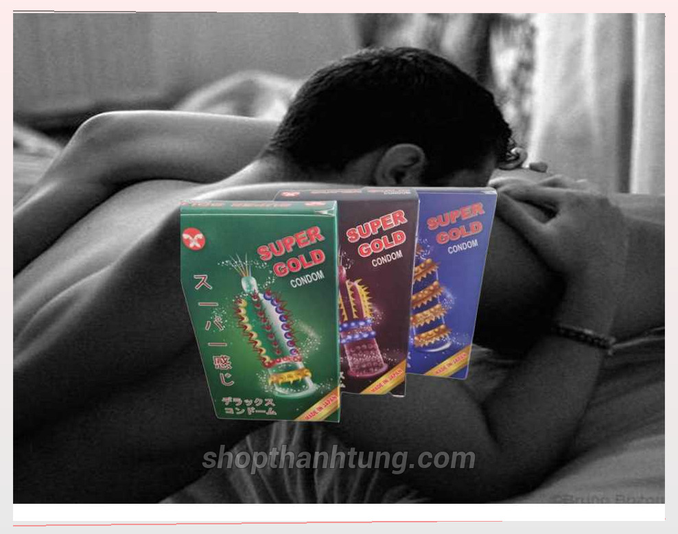 Bao cao su super gold 65 - shop vợ chồng Hải Phòng
